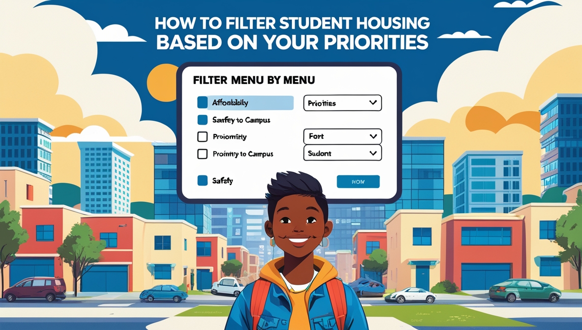 How to Filter Student Housing Based on Your Priorities
